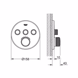 GROHE Grohtherm SmartControl