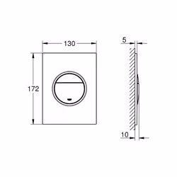 GROHE Nova Cosmopolitan taille S Oro