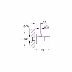 GROHE Eurocube Acciaio