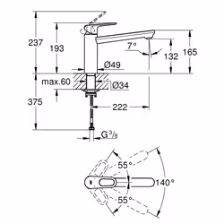 GROHE Start Flow Cromo - Vista aggiuntiva 4