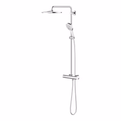GROHE Duschsystem Rainshower SmartActive sistema di doccia 2 testina/e Parete Cromo