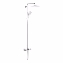 GROHE Rainshower SmartActive 130, 157,3 cm, 1,75 m, Parete, Cromo, G1/2