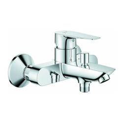 Miscelatore monocomando vasca BauEdge 236041 Montaggio a parete cromato