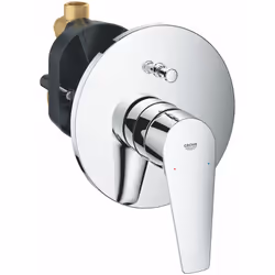 BAUEDGE MISCELATORE MONOCOMANDO PER VASCA-DOCCIA CARATTERISTICHE PRINCIPALI DEL PRODOTTO montaggio a incasso composto da: par ...