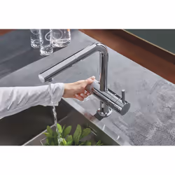 GROHE Blue Pure BauCurve Cromo - Vista aggiuntiva 8