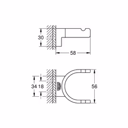 GROHE Selection Acciaio 1 pz