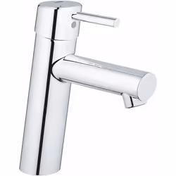 Miscelatore lavabo a leva DN15, misura M montaggio a foro singolo leva in metallo Cartuccia ceramica 28mm GROHE SilkMove con  ...