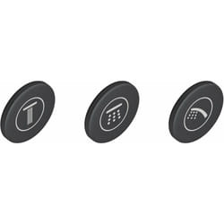 Grohe Ricambi - Targhette con pittogrammi per miscelatori SmartControl, 3 pz 14079XH0