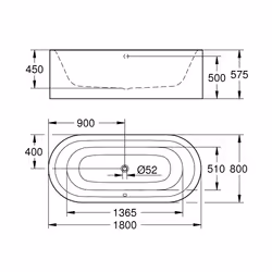 GROHE Essence Bianco 1 pz