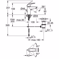 GROHE Eurosmart Cromo - Vista aggiuntiva 5