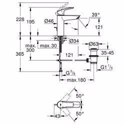 GROHE Eurosmart Cromo - Vista aggiuntiva 4