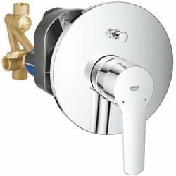 QuickFix Start - Miscelatore ad incasso per vasca da bagno con corpo incasso, cromo 23558002 - Grohe