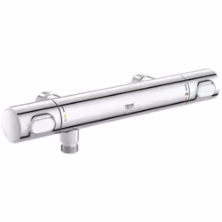 Caratteristiche di Precision Flow miscelatore termostatico per doccia, cromo (34799000) Montaggio a parete Finitura cromata G ...