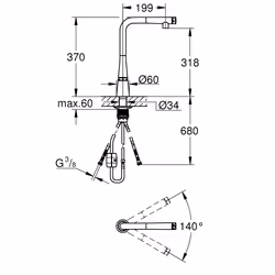 GROHE Scala Cromo - Vista aggiuntiva 4
