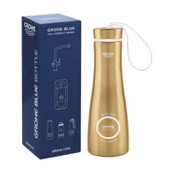 GROHE 40848GN Uso quotidiano 450 ml Acciaio inox Acciaio spazzolato, Oro
