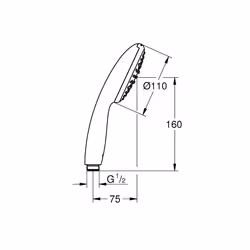 GROHE Vitalio Start 110 Cromo - Vista aggiuntiva 6