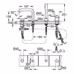GROHE Essence Cromo - Vista aggiuntiva 2