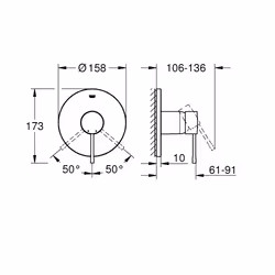 GROHE Essence Cromo - Vista aggiuntiva 4