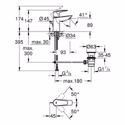 GROHE Start Edge Cromo - Vista aggiuntiva 5