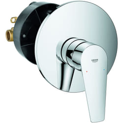 Grohe - Start Edge - Miscelatore monocomando per doccia, cromo, montaggio a incasso