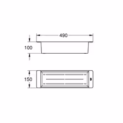 GROHE 40853SD0 cestino e vassoio per lavello Acciaio inox