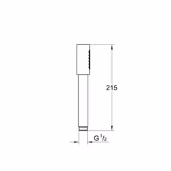 GROHE Rainshower Aqua Stick Cromo - Vista aggiuntiva 4