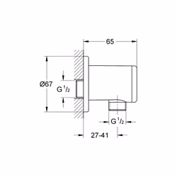 GROHE Vitalio Universal Cromo - Vista aggiuntiva 4
