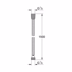 GROHE VitalioFlex Metal Cromo