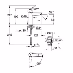GROHE Start Nero - Vista aggiuntiva 4