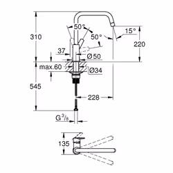 GROHE Start Nero - Vista aggiuntiva 5