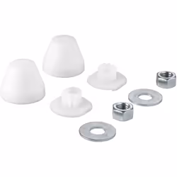Grohe Copertura set fissaggio Uniset per wc e bidet Caratteristiche: Marca: Grohe Tipologia: Ricambio per cassetta Codice art ...