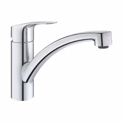 Miscelatore monocomando Appoggio Grohe Eurosmart 33281003, forma Rotondo, colore cromo, Bocca Bassa Girevole, Mono Foro, 22.6 ...