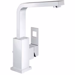 Rubinetto Monocomando Lavabo Bocca Alta Eurocube Cromo Il rubinetto per il bagno Eurocube aggiunge un tocco esclusivo e di ve ...