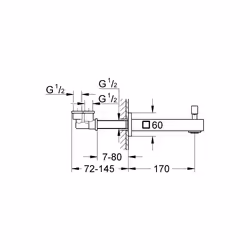 GROHE Eurocube Cromo