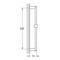 GROHE Euphoria Cube supporto per doccia - Vista aggiuntiva 4