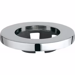 Piastra di base - base di copertura delle dimensioni più grandi per miscelatori da lavabi/bidet GROHE StarLight finitura crom ...