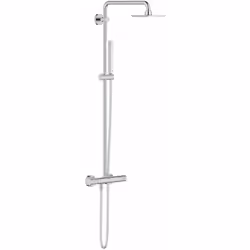 Euphoria System 150 Set doccia con miscelatore termostatico esterno il set include: braccio doccia orizzontale girevole 450 m ...