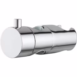 Adatto per aste doccia Power& Soul con diametro di 24.7 mm, finitura cromata Grohe Starlight, altezza della doccetta regolabi ...