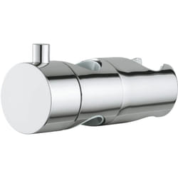 Grohe - Elemento scorrevole (slitta con supporto girevole, per la regolazione in altezza della doccetta, per asta doccia con diametro 24,7 mm),