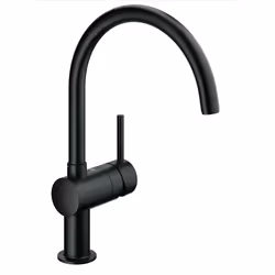 GROHE Minta, Standard, Nero, Metallo, Leva sanitaria, Singolo, 1/2"