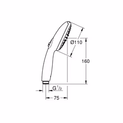 GROHE Vitalio Start 110 Cromo - Vista aggiuntiva 6
