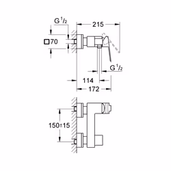GROHE Sail Cube Cromo