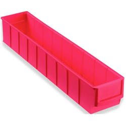 Allit - 456561 Cassetta impilabile da magazzino (l x l x a) 91 x 500 x 81 mm Rosso 1 pz.