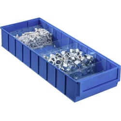 Allit - 456570 Cassetta impilabile da magazzino (l x l x a) 500 x 185 x 81 mm Blu 1 pz.