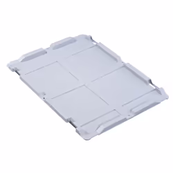 Allit ProfiPlus EuroBox Lid S 400, Coperchio, Grigio, Polipropilene (PP), 400 mm, 300 mm, 14 mm