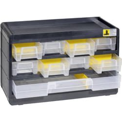 Allit - 458080 Armadietto porta minuteria VarioPlus Basic 15 (l x a x p) 300 x 190 x 135 mm Nero, Giallo 1 pz.