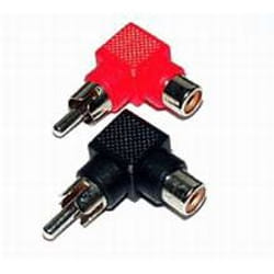 e+p GS 95 adattatore per inversione del genere dei cavi RCA Nero, Rosso