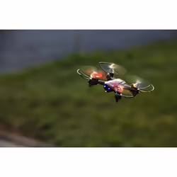 Carson X4 Quadcopter Angry Bug 2.0 4 rotori Quadrirotore 300 mAh Nero, Rosso - Vista aggiuntiva 7