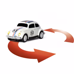 Carson VW Beetle Rallye modellino radiocomandato (RC) Macchina da rally Motore elettrico 1:87 - Vista aggiuntiva 7