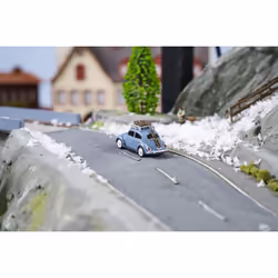 Carson VW Beetle Wintersport modellino radiocomandato (RC) Auto Motore elettrico 1:87 - Vista aggiuntiva 7